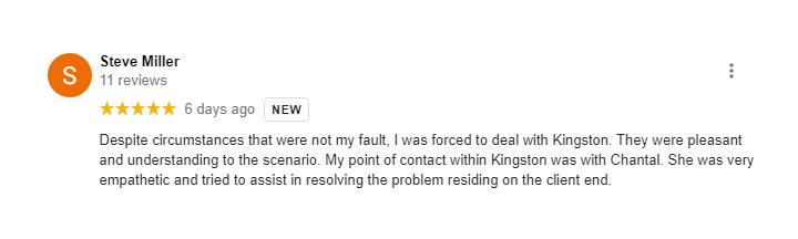 CLICK TO SEE ON GOOGLE Review by Steve Miller